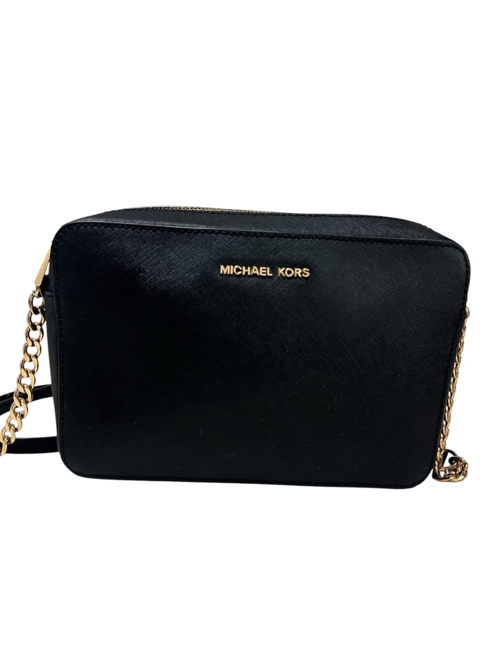 Michael Kors Saffiano Leather Jet Set Crossbody